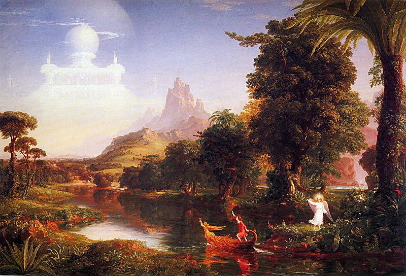 Thomas Cole The Voyage of Life Youth china oil painting image